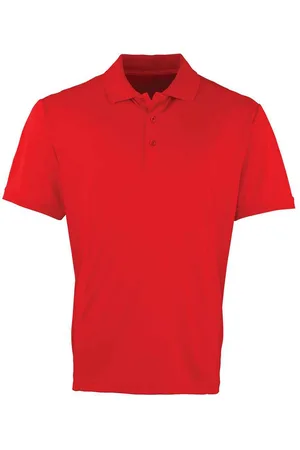 Premier "Coolchecker" Poloshirt für Herren