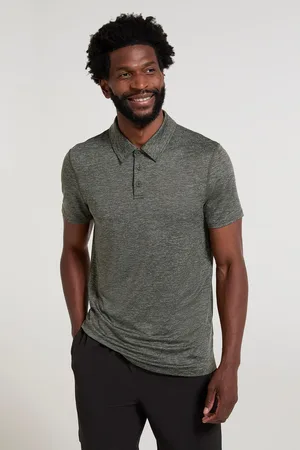 Mountain Warehouse "Agra" Poloshirt für Herren (Khakigrün)