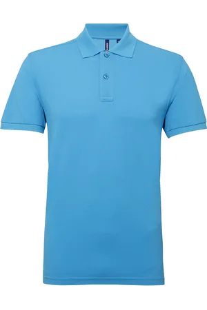 Asquith Herren Kurzarm Performance Blend Polo Shirt