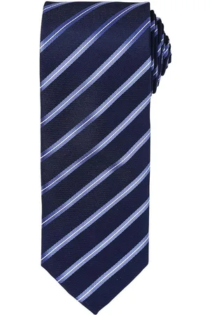 Premier Krawatte für Herren (Marineblau/Königsblau)