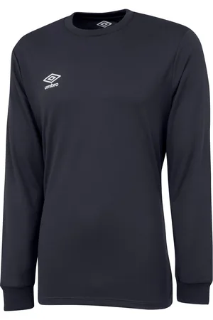 Umbro Herren Club Langarmtrikot (Carbon/Weiß)