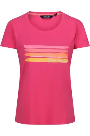 Regatta "Filandra VIII" T-Shirt für Damen (Leuchtend Pink)