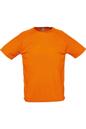 Sols Herren Sportliches Kurzarm Performance T-Shirt (Neon )