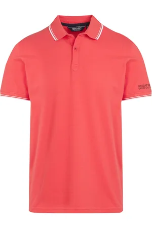 Regatta "Tadeo" Poloshirt für Herren (Dunkel-Orange/Weiß)