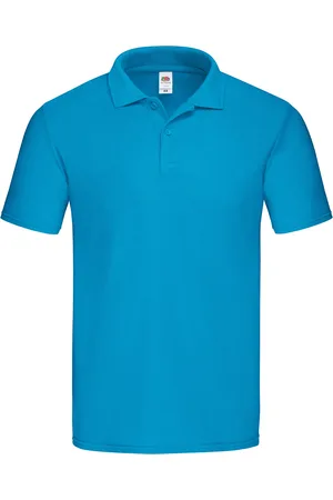 Fruit Of The Loom "Original" Poloshirt für Herren (Azure )