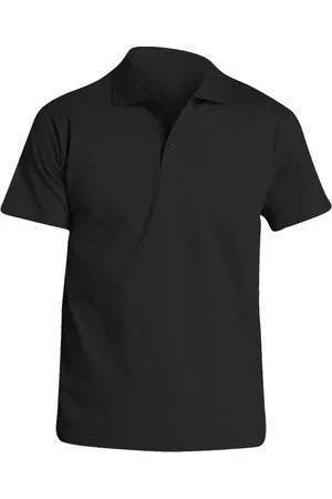 Sols Herren Prescott Jersey Kurzarm-Poloshirt (Tiefschwarz)