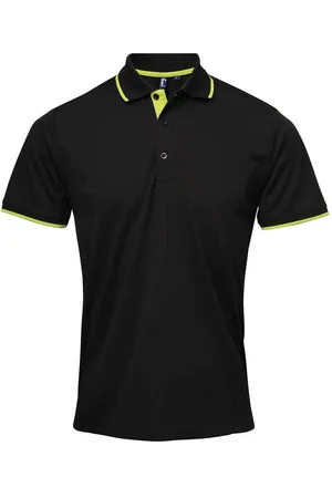 Premier "Coolchecker" Poloshirt für Herren ( /Limone)