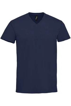 Sols "Imperial" T-Shirt V-Ausschnitt für Herren (Dunkelblau)