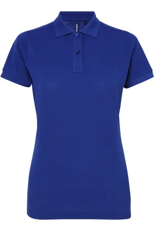 Asquith Polo-Shirt mit kurzen Ärmeln - Damen (Königsblau)