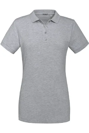 Russell Athletic Russell - Polo-Shirt mit kurzen Ärmeln - Damen (Hellgrau)