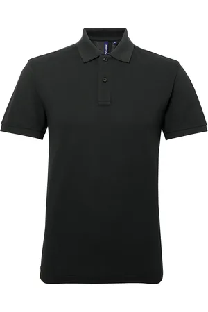 Asquith Herren Kurzarm Performance Blend Polo Shirt (Flasche)