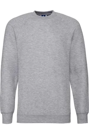 Russell Athletic Russell - Sweatshirt für Herren Raglanärmel (Helle Oxfordfarbe)