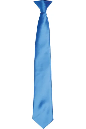 Premier Colours Herren Satin Clip Krawatte