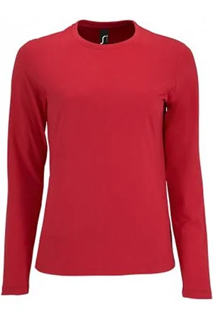 Sols Damen T-Shirt Imperial, langärmlig