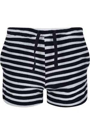 Regatta Childrens/Kids Dayana Towelling Stripe Casual Shorts ( /Weiß)