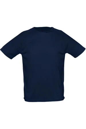 Sols Mens Sporty Short Sleeve Performance T-Shirt (French Navy)
