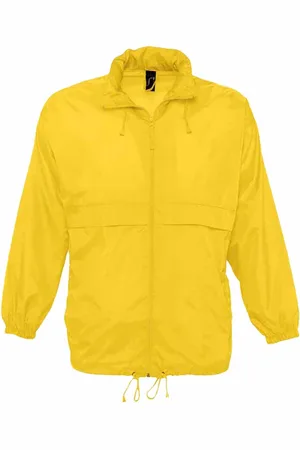 Sols Unisex Surf Windbreaker Leichtgewichtige Jacke (Gold)