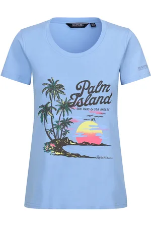 Regatta "Filandra VIII" T-Shirt für Damen (Hortensien-Blau)