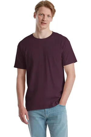 Fruit Of The Loom Herren Premium T-Shirt (Dunkles Pflaumenblau)