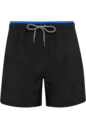 Asquith Herren-Badeshorts (Schwarz/Royal)