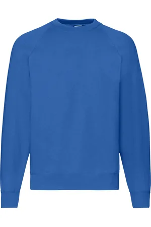 Fruit Of The Loom "Classic" Sweatshirt für Herren Raglanärmel (Königsblau)