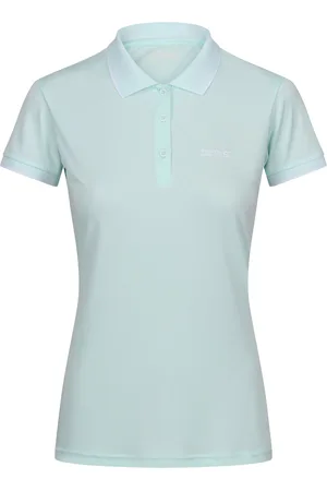 Regatta "Remex II" Poloshirt für Damen (Verblichenes Wasserblau)
