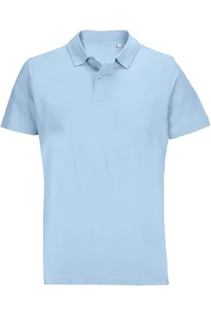 Sols Unisex-Erwachsene Pulse Pique Poloshirt (Himmelblau)