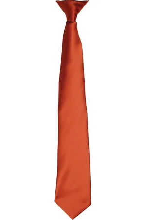 Premier Colours Herren Satin-Clip-Krawatte