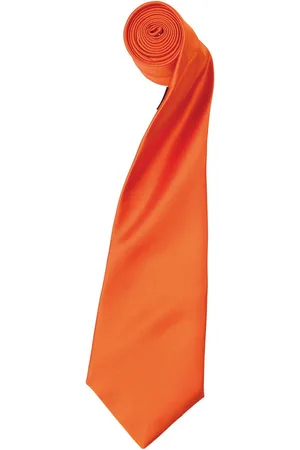 Premier "Colours" Krawatte für Herren/Damen Unisex (Terrakotta)