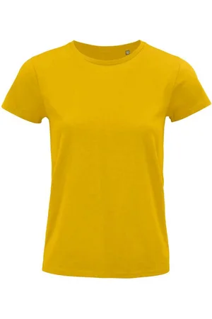 Sols "Pioneer" T-Shirt Baumwolle aus biologischem Anbau für Damen (Gold)