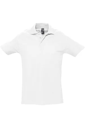Sols Spring II - Polo à manches courtes - Homme (Blanc)