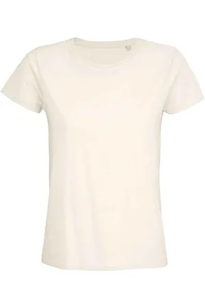 Sols "Pioneer" T-Shirt Baumwolle aus biologischem Anbau für Damen (Naturweiß)