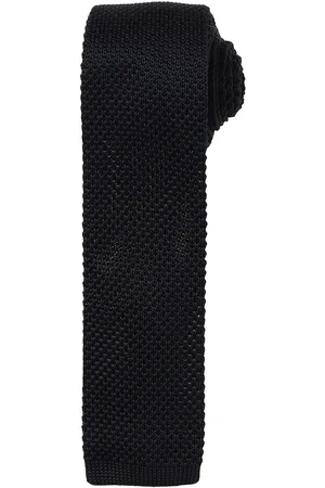 Premier Mens Slim Textured Knit Effect Krawatte