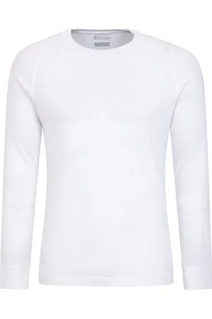 Mountain Warehouse Herren Talus Rundhalsausschnitt Langarm Thermal Top