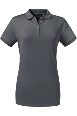 Russell Athletic Russell - Polo-Shirt mit kurzen Ärmeln - Damen (Grau)