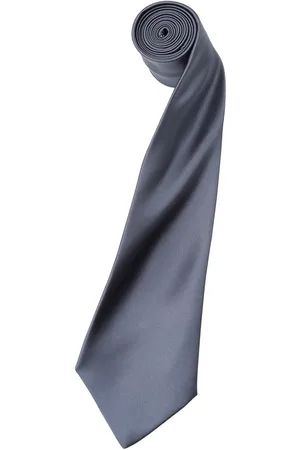 Premier "Colours" Krawatte für Herren/Damen Unisex (Stahl)