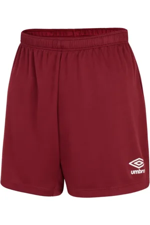 Umbro "Club" Shorts für Damen (Weinrot)