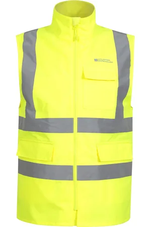 Mountain Warehouse Unisex Erwachsene Wasserdicht Arbeit Hi-Vis Vest