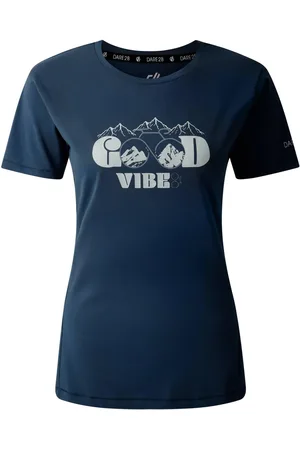 Dare 2B "Transquility III" T-Shirt für Damen (Dunkel-Jeansblau)