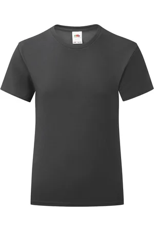 Fruit Of The Loom Mädchen Iconic T-Shirt