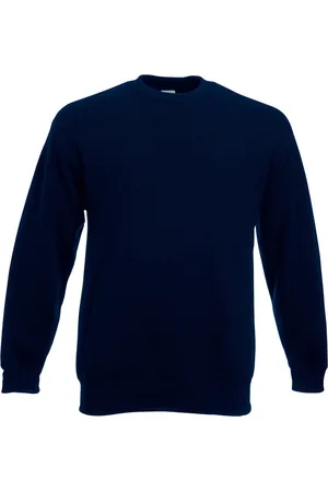 Fruit Of The Loom Herren Set-In Belcoro® Yarn Sweatshirt (Deep Navy)