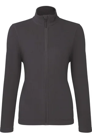 Premier Womens/Ladies Recyclight Full Zip Fleece Jacket (Dunkelgrau)