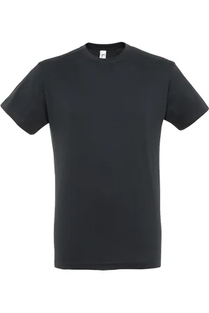 Sols Herren Regent T-Shirt mit kurzen Ärmeln (Mausgrau)