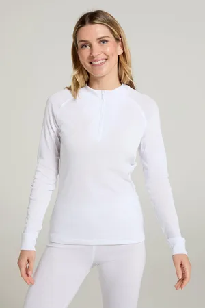 Mountain Warehouse "Talus" Thermo-Top Reißverschluss für Damen Langärmlig