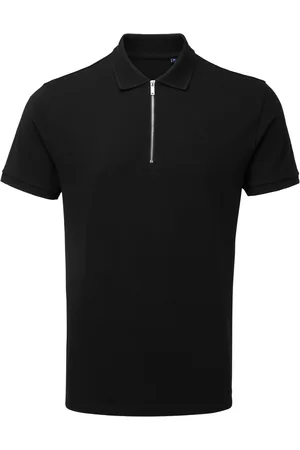 Asquith Herren Zip-Poloshirt