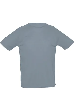 Sols Mens Sporty Short Sleeve Performance T-Shirt (Pure Grey)