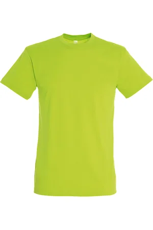 Sols Herren Regent T-Shirt mit kurzen Ärmeln (Apfelgrün)