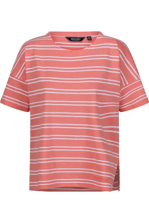Regatta "Abaya" T-Shirt für Damen (Shell Pink/Weiß)