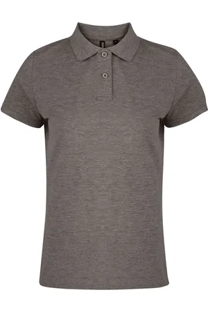 Asquith Damen/Damen schlichtes Kurzarm-Poloshirt