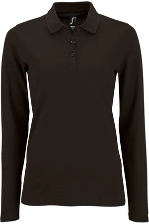 Sols Womens/Ladies Perfect Langarm-Piqué-Poloshirt